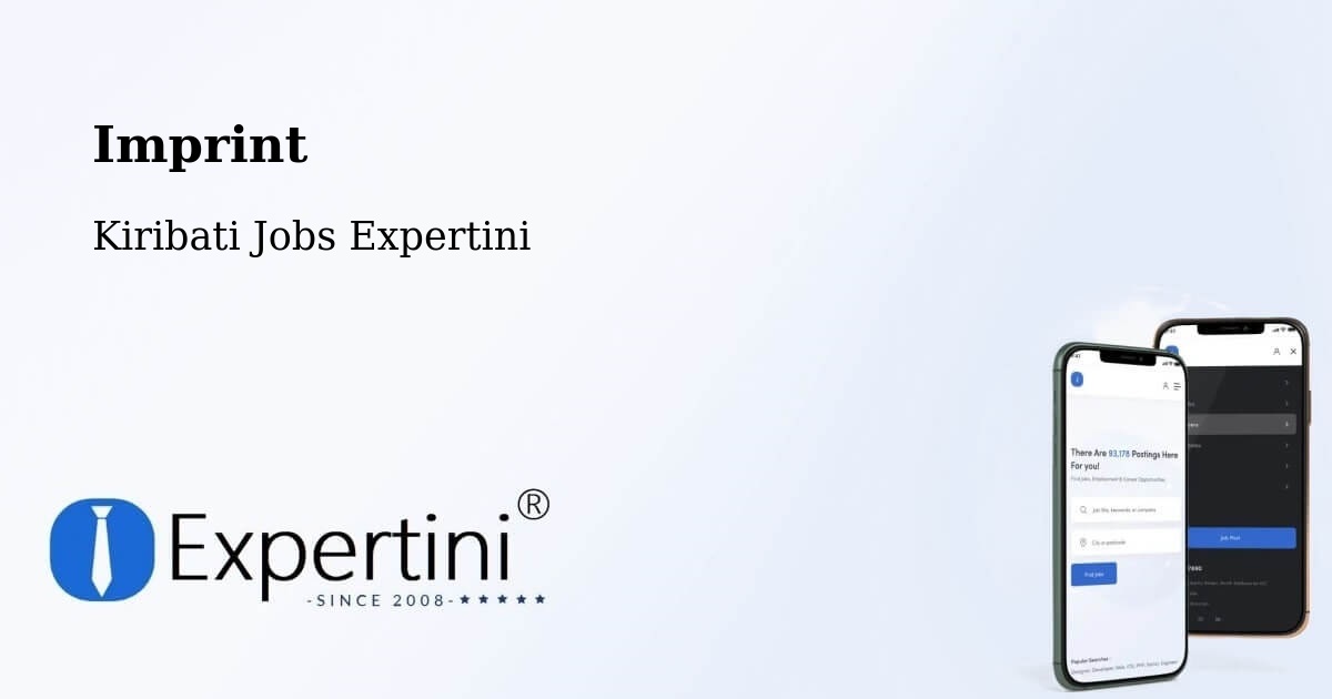 Imprint – Marakei - Kiribati Jobs Expertini