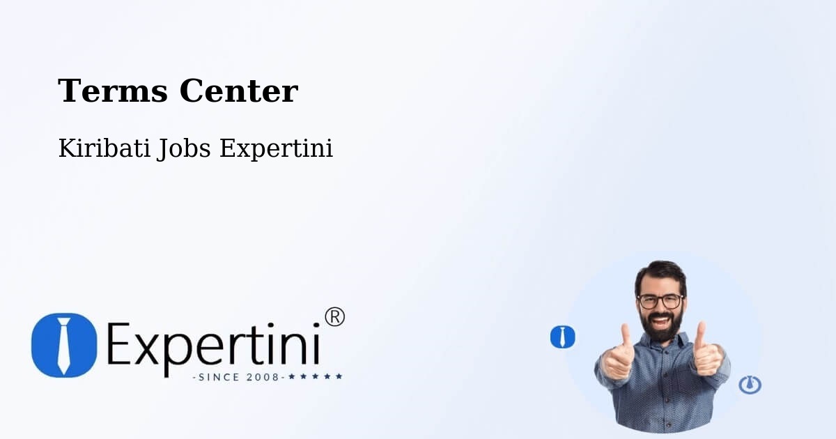 Terms of Service – Marakei - Kiribati Jobs Expertini